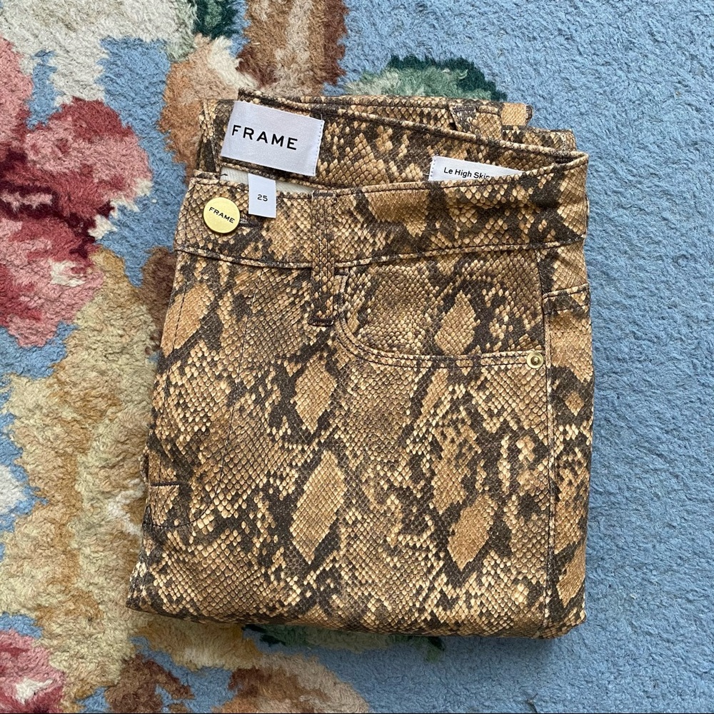 Frame Python Jeans - Picture 2 of 4